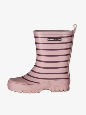 Striped Kids Wellies