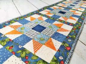 Summer Strawberry Table Runner
