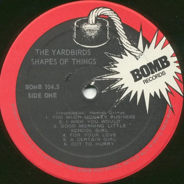 The Yardbirds - Shapes Of Things (2xLP, Comp, Gat) (NM or M-)