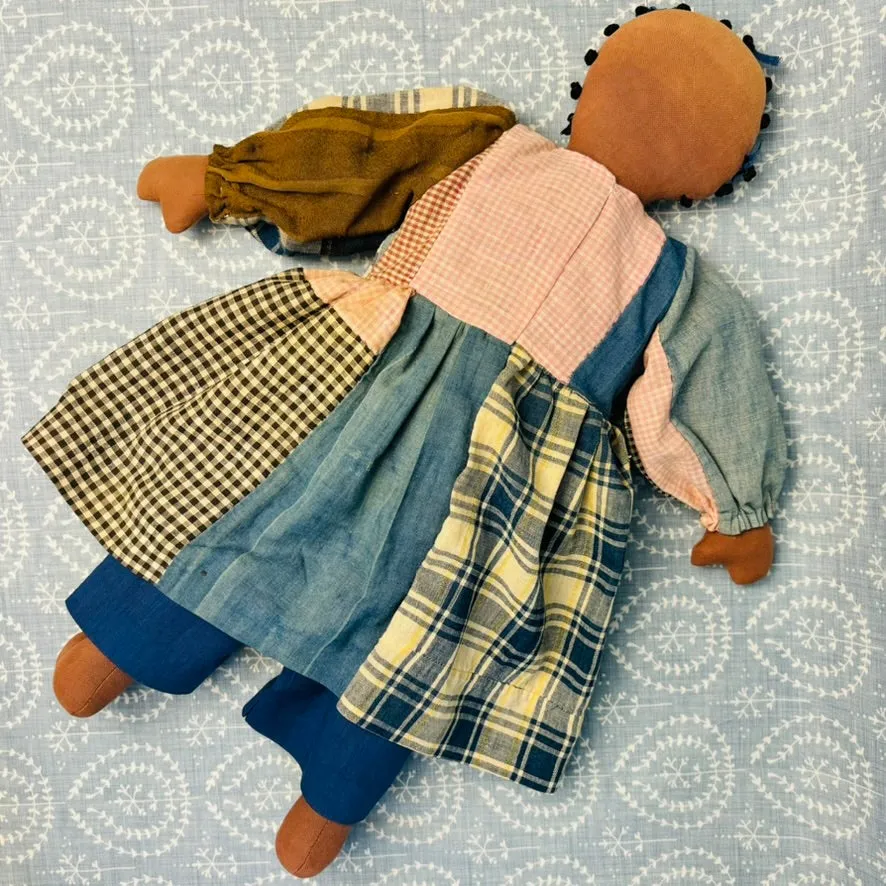 Vintage African American Doll - Circa Early 1900's- Mid 1900's