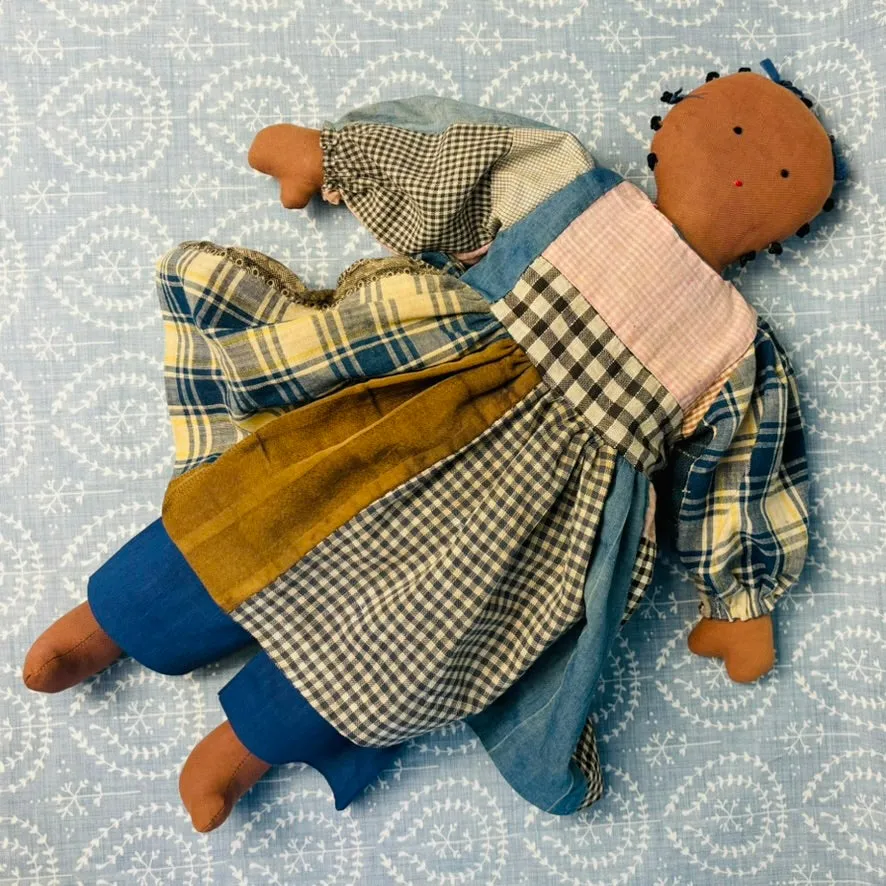 Vintage African American Doll - Circa Early 1900's- Mid 1900's