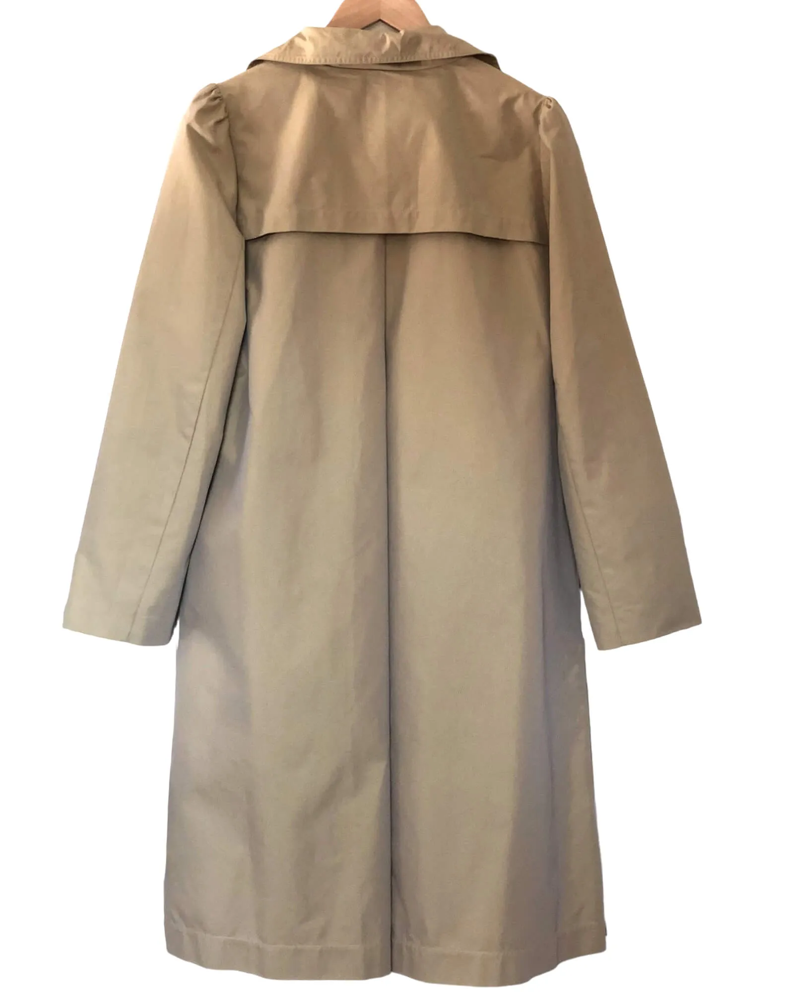 Warm Spring British Tan Raincoat