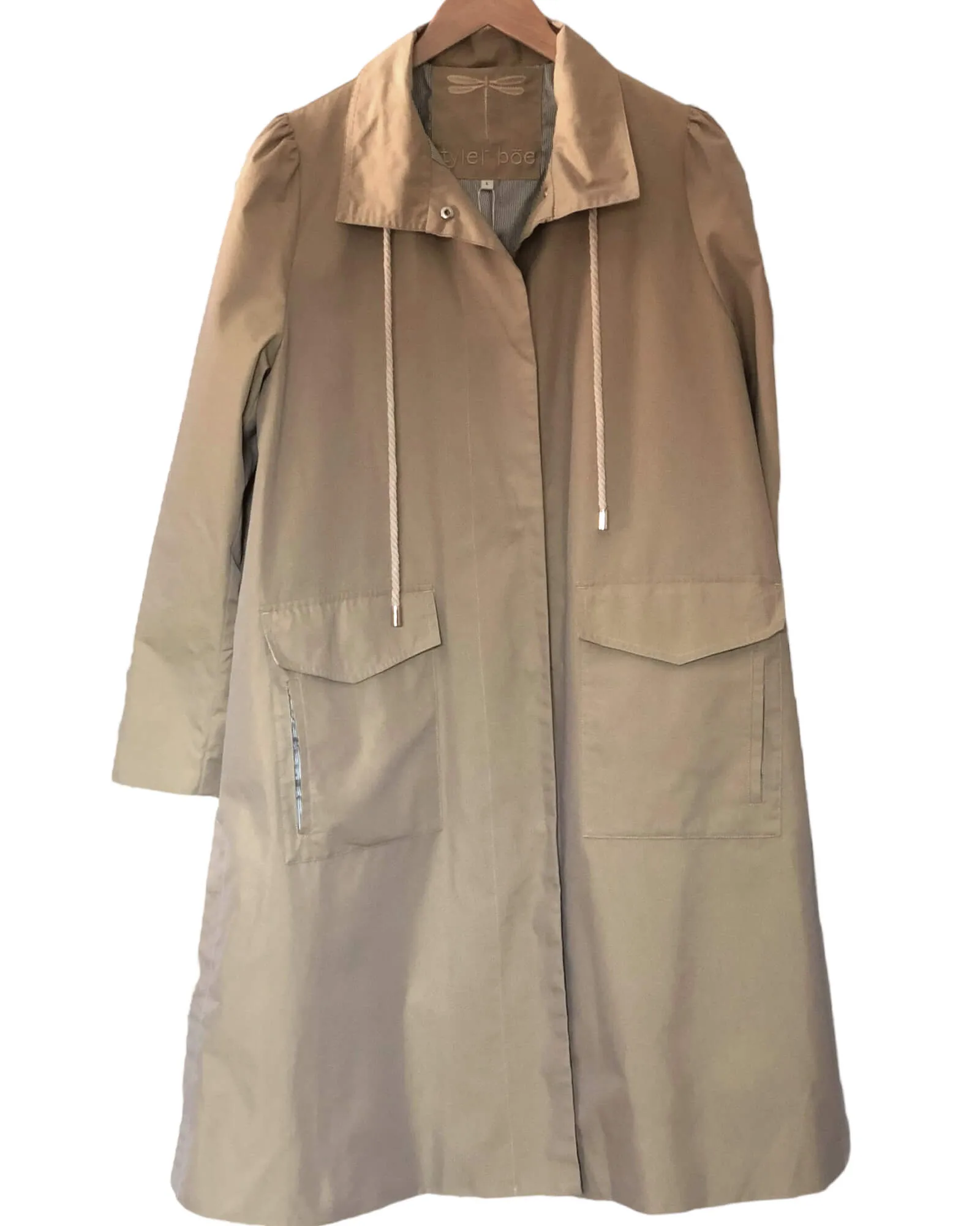 Warm Spring British Tan Raincoat