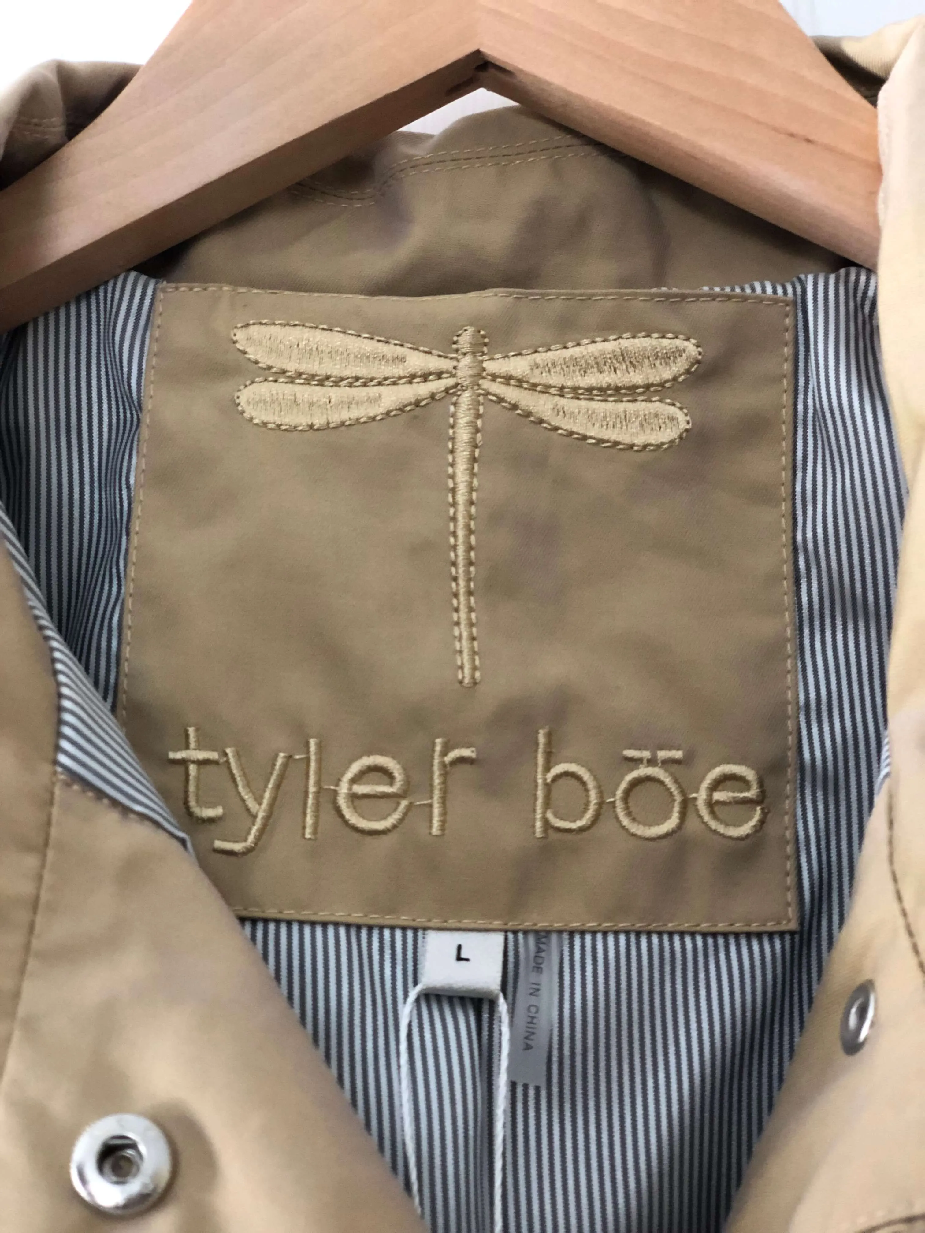 Warm Spring British Tan Raincoat