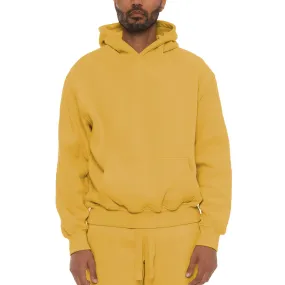 Yellow Premium Cotton Hoodie